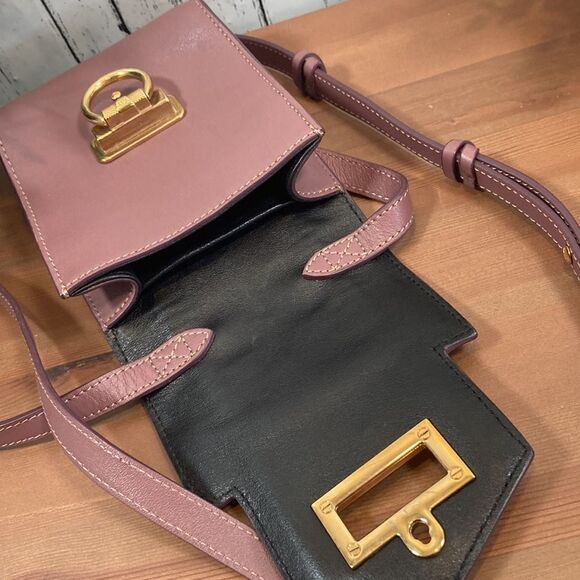 Reece Hudson Siren Mini Leather Crossbody Bag - Picture 8 of 10